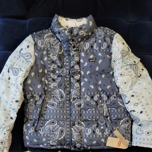 LEVI'S Patterned Water Resistant Puffer Jacket